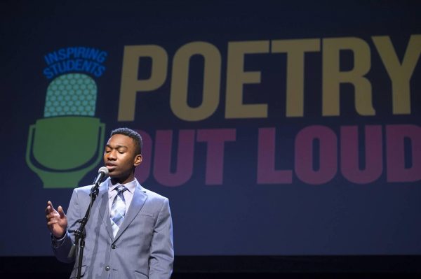 Poetry Out Loud performance