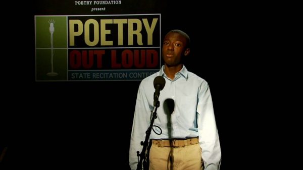 Poetry Out Loud performance
