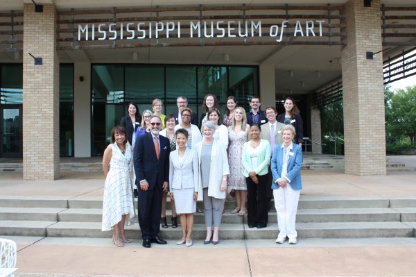 Jane Chu Mississippi visit Museum Art