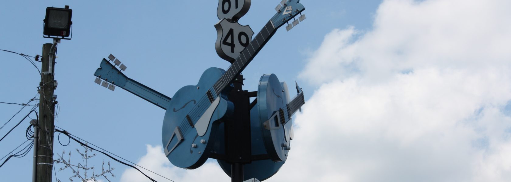 Clarksdale crossroads sign