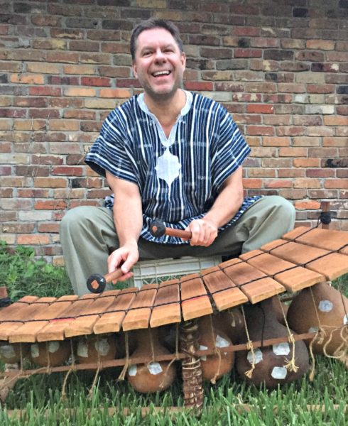 percussionist Robert Damm, from Columbus, Mississippi