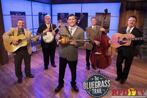 Alan Sibley and the Magnolia Ramblers on their TV series