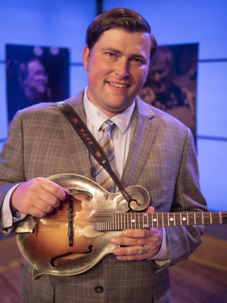 bluegrass musician Alan Sibley, Ackerman, Mississippi