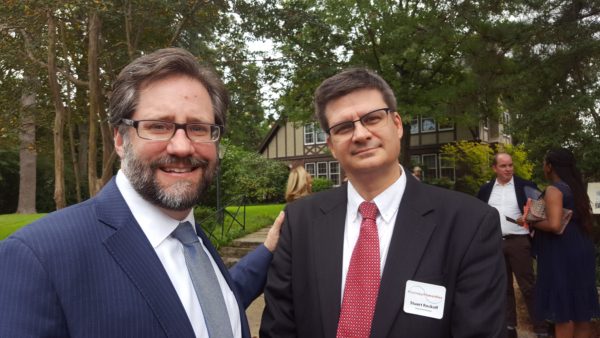 Jon Peede, Director of the National Endowment for the Humanities with Stuart Rockoff, director of the Mississippi Humanities Council