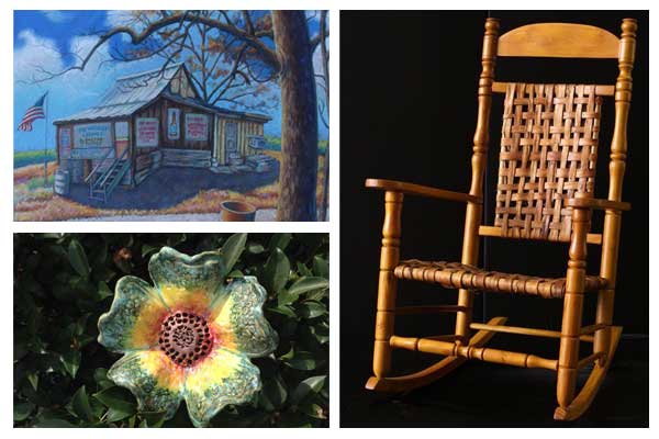images from 2019 Folk Arts Apprenticeship show