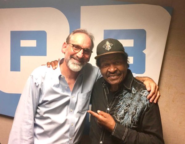 Malcolm White with blues musician Bobby Rush