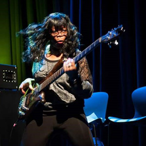 Bassist Nellie McInnis of Jackson, Mississippi