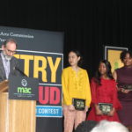 Malcolm White and 2020 Poetry Out Loud finalists