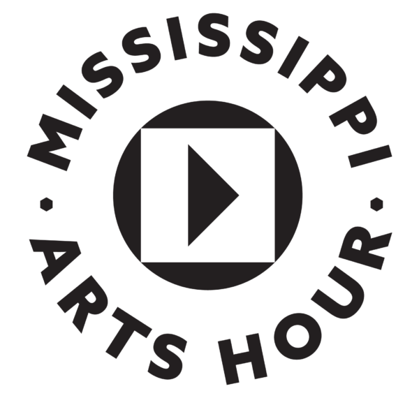 Mississippi Arts Hour Circle Logo 1 Color Black