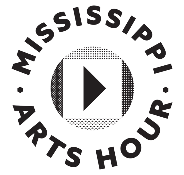 Mississippi Arts Hour Circle Textured 1 Color Black