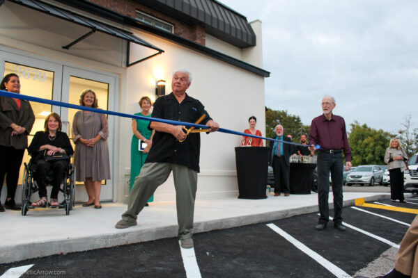 Photo Caption and Credit: Ribbon cutting at Center Stage Biloxi on October 26, 2023. Photo courtesy of Center Stage Biloxi.