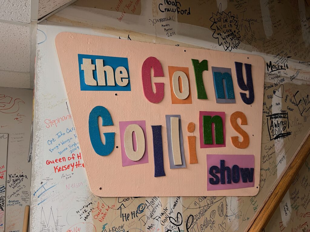 A prop from a previous performance backstage at Center-Stage Biloxi