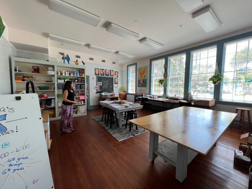 Classroom at the Mary C. O’Keefe Cultural Center