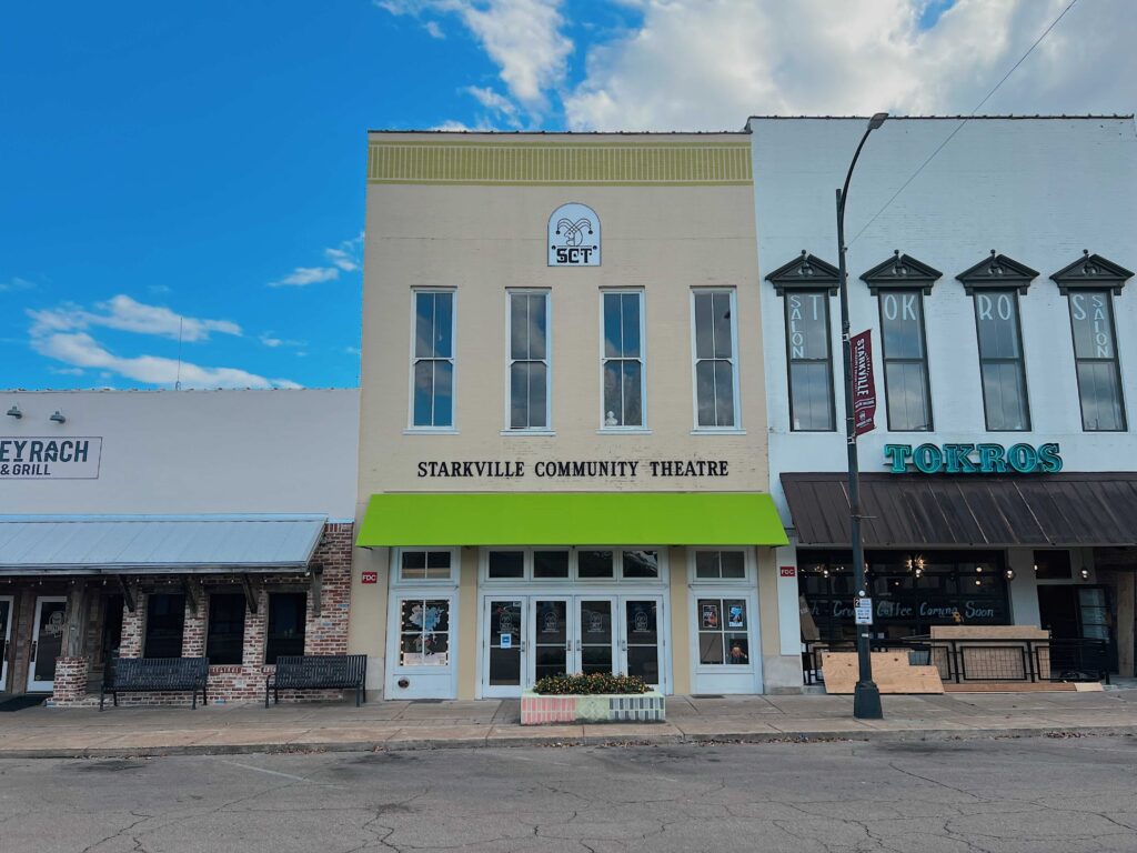 Outside of Starkville Community Theatre